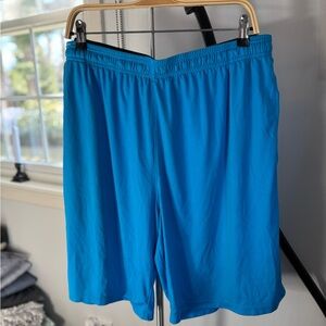 Under Armour XXL Blue Athletic Shorts Lightweight Performance